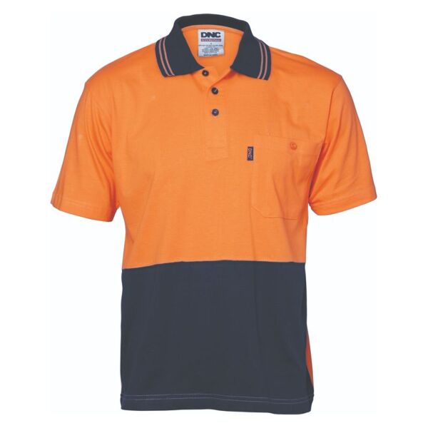 Cool Breeze Cotton Jersey Polo with Under Arm Cotton Mesh Thumbnail
