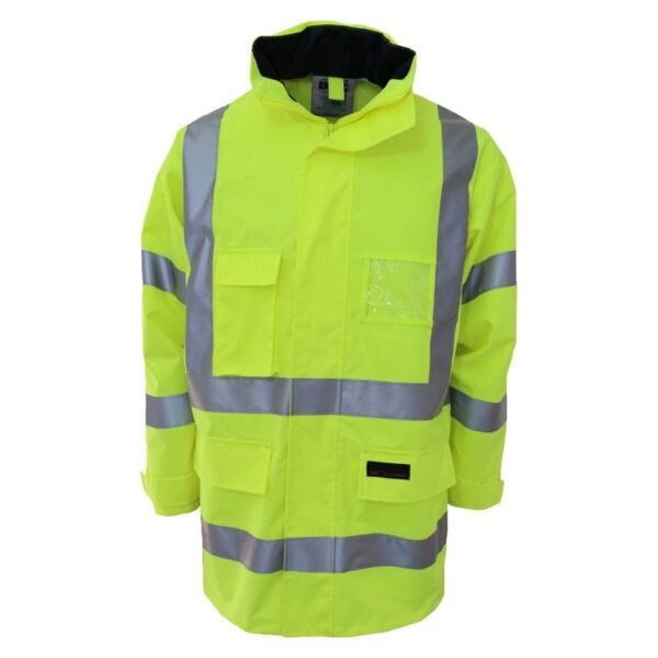 HiVis Breathable Rain Jacket Biomotion tape  Thumbnail